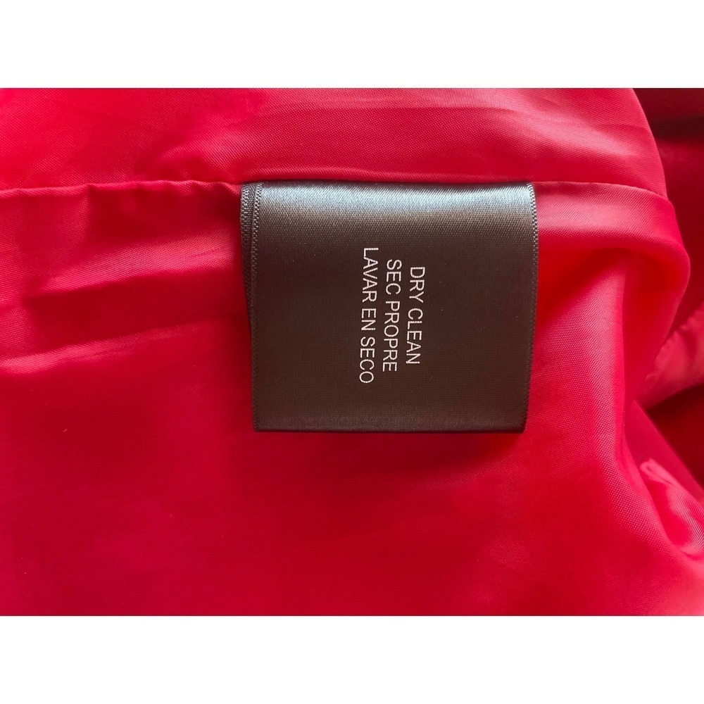 Michael Kors Red Pea Coat Size M - Picture 7 of 8
